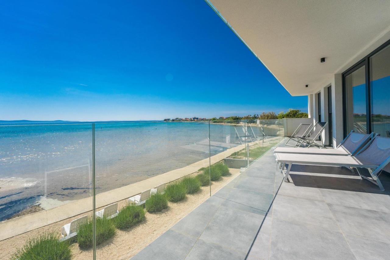 Jamc Dream Familientraum Direkt Am Meer Mit Beheiztem Pool Privlaka (Zadar) Exterior foto