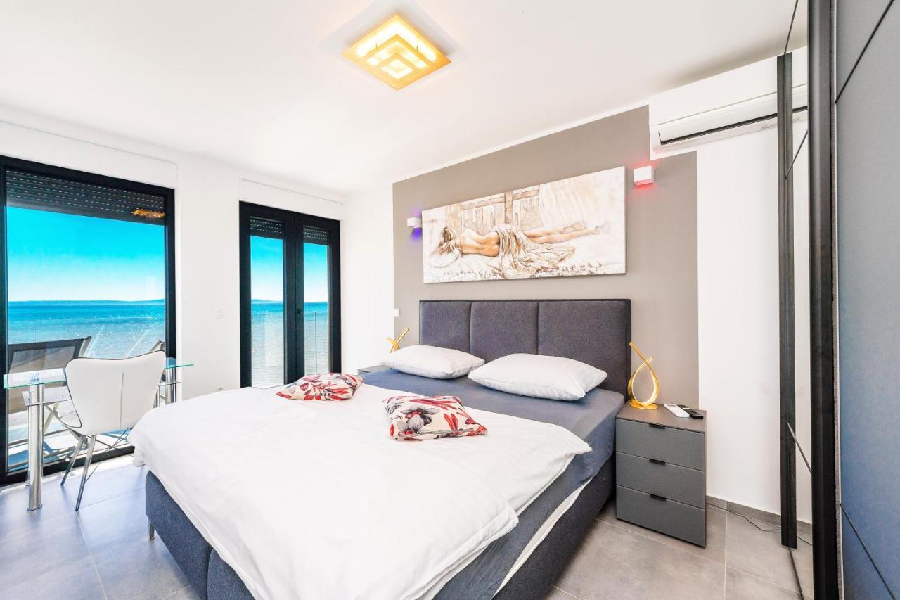 Jamc Dream Familientraum Direkt Am Meer Mit Beheiztem Pool Privlaka (Zadar) Exterior foto