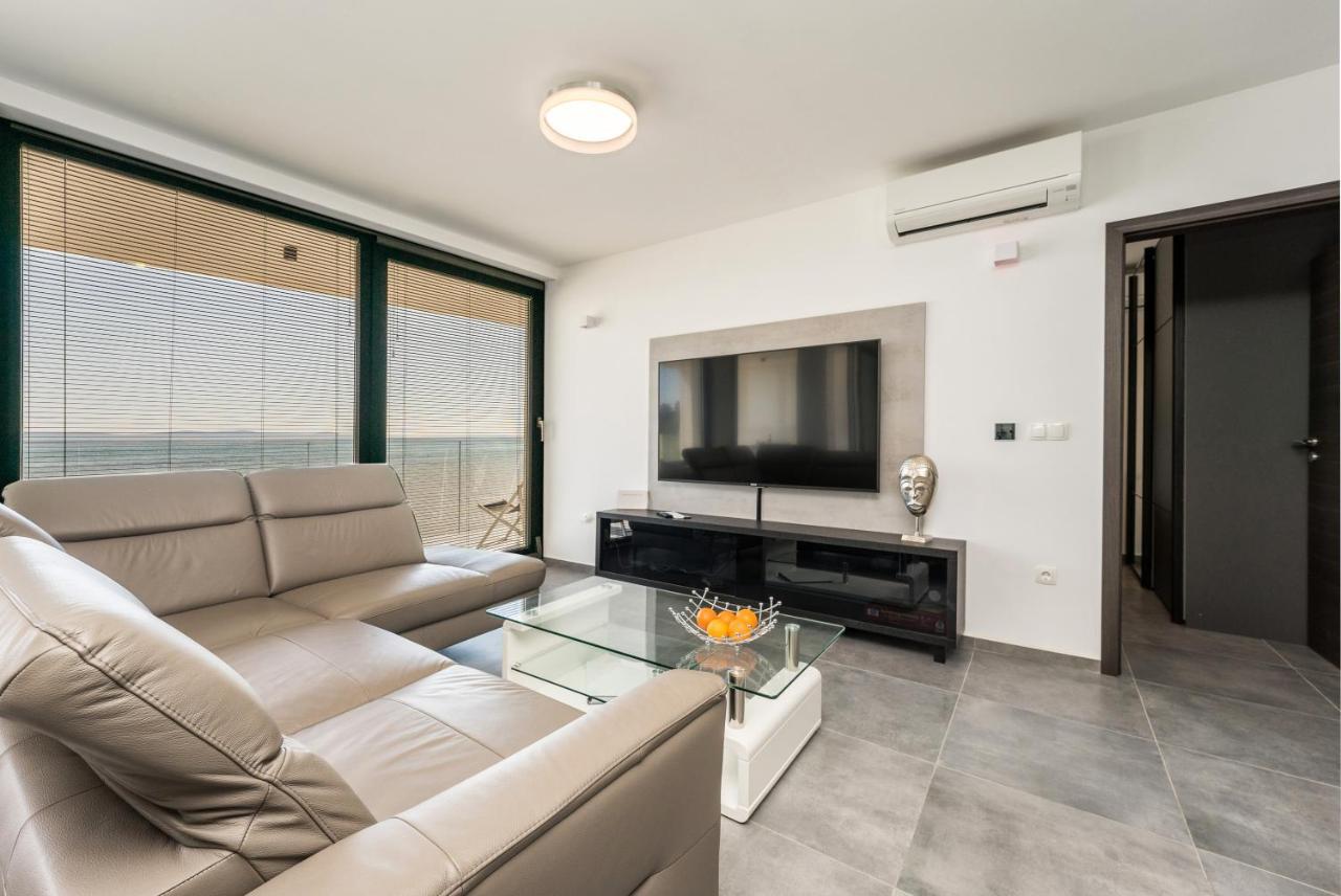Jamc Dream Familientraum Direkt Am Meer Mit Beheiztem Pool Privlaka (Zadar) Exterior foto