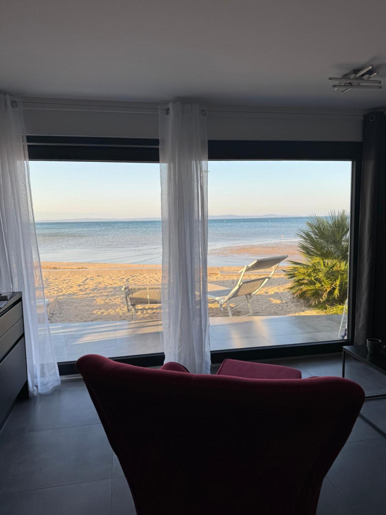 Jamc Dream Familientraum Direkt Am Meer Mit Beheiztem Pool Privlaka (Zadar) Exterior foto